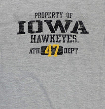 Load image into Gallery viewer, Iowa Hawkeys Boys Gray Tee Shirt

