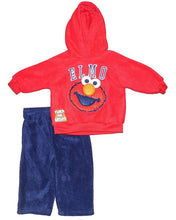 Load image into Gallery viewer, Seasame Street Elmo Baby Boys' Infant 2 Piece Set Micro Fleece Hoodie and Pants
