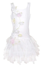Load image into Gallery viewer, Biscotti Girls&#39; Wedding Belles Multi Flower Dress, Ivory (6)
