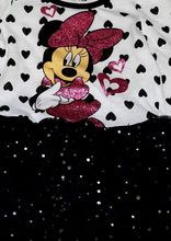 Load image into Gallery viewer, Disney Little Girls' Minnie Mouse Toddler 2 Piece Dress Legging Set
