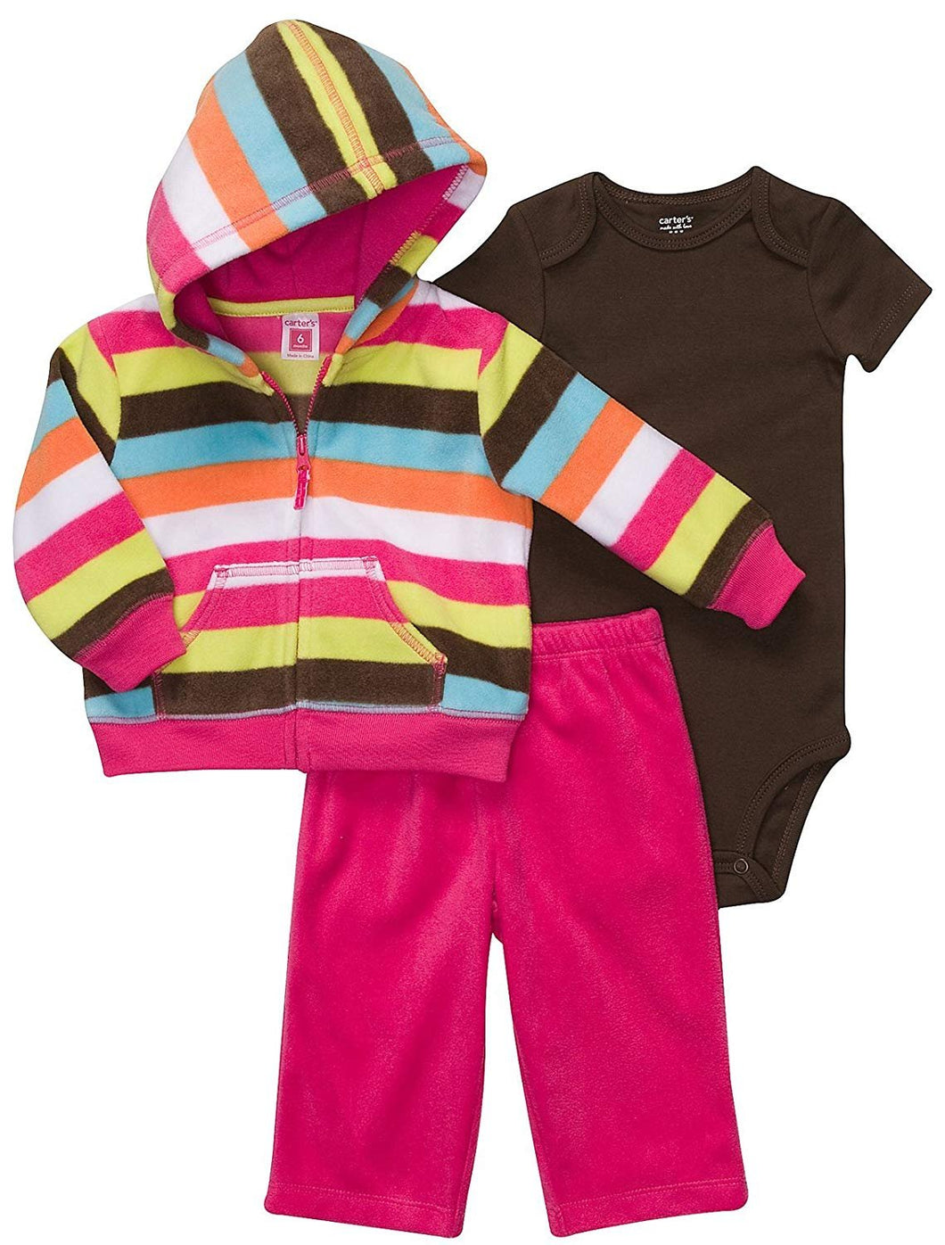 Carter's Baby Girl's 3-Piece Quick & Cute Combo