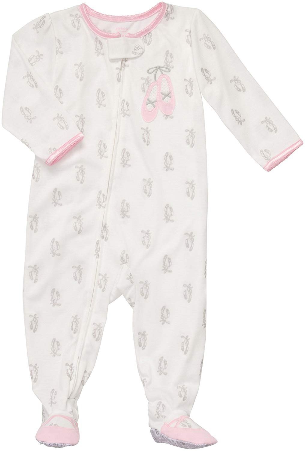 Carter's Baby Girl's Infant Footed Poly Sleeper - Ballet Shoes