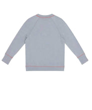 Load image into Gallery viewer, Kirkland Signature Girls'' Long Sleeve Sweatshirt Pullover, (Gray, Small 7/8)
