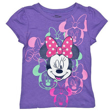Load image into Gallery viewer, Disney Little Girls' Minnie Mouse Toddler Short Sleeve Tee Shirt
