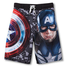 Load image into Gallery viewer, Marvel Captain America The Winter Soldier Big Boys' Swim Trunks
