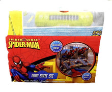 Load image into Gallery viewer, Marvel Spiderman Boys Twin Sheet Set
