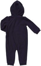 Load image into Gallery viewer, Carter's Baby Girls' Hooded Microfleece Jumpsuit
