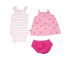 Load image into Gallery viewer, Just One You Made By Carter's Infant Girls 3pc Set Love
