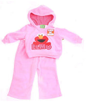 Load image into Gallery viewer, Sesame Street Baby Girls' Elmo Infant Girls 2 Piece Microfleece Set
