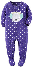 Load image into Gallery viewer, Carter's Baby Girls' 1 Piece Fleece Sleepwear
