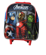 Load image into Gallery viewer, Marvel Little Boys' Avengers 12 Inch Rolling Backpack
