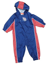 Load image into Gallery viewer, NEW Jersey Nets Baby Boys' Infant Boys Hooded Windbreaker By Reebok Navy
