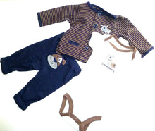 Load image into Gallery viewer, Just One You Made By Carter's Preemie Boys 3pc I Love Mommy Set Brown
