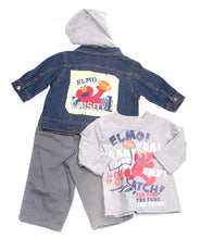 Load image into Gallery viewer, Elmo Baby-Boys Toddler 3pc Set All Star
