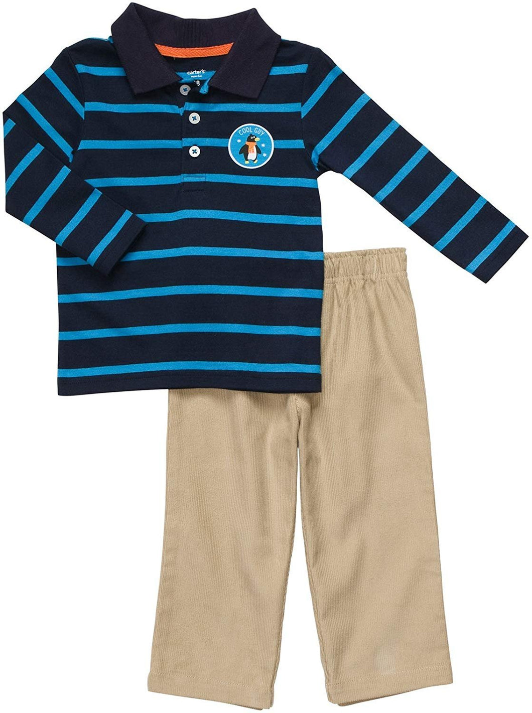 Carter's Baby Boy's Infant Two Piece Polo Pant Set