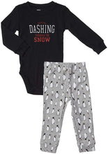Load image into Gallery viewer, Carter&#39;s Baby Boys&#39; 2 Piece Christmas Set (Baby) - Black

