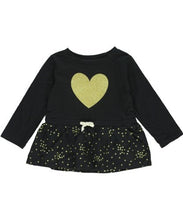 Load image into Gallery viewer, Carter's Drop-Waist Glitter Heart Tunic Girls 4-6x
