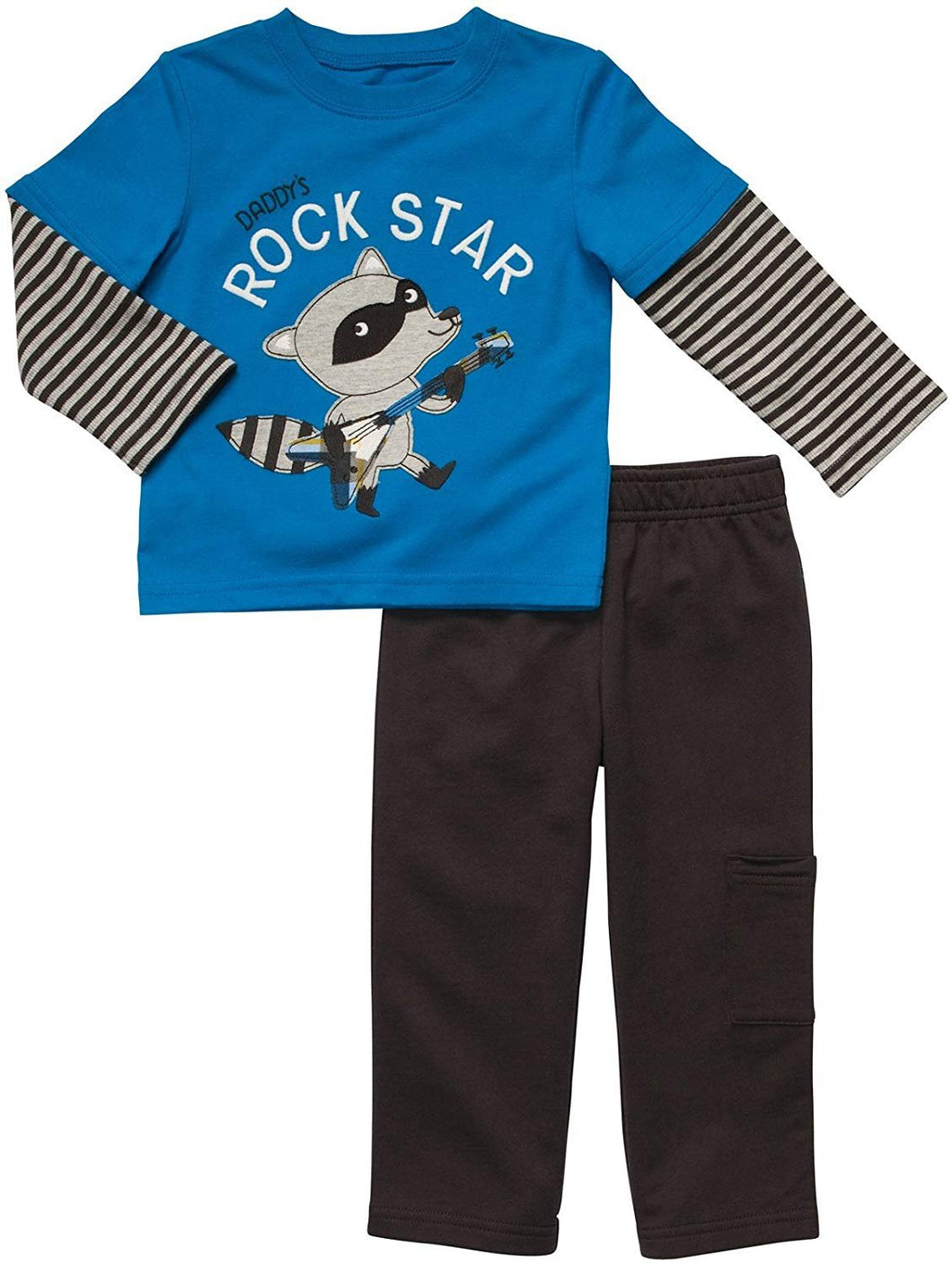 Carter's Baby Boy's Infant Two Piece Pant Set - Daddy's Rockstar