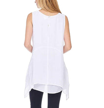 Load image into Gallery viewer, Fever Womens Double Layer Sleeveless Blouse
