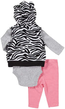 Load image into Gallery viewer, Carter&#39;s Baby Girls Micro Vest - Animal Print, Pink, 24 Months
