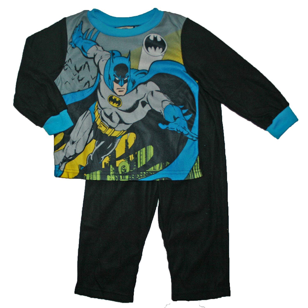 Batman Toddler Boys Flannel Sleepwear Set (24 Months)