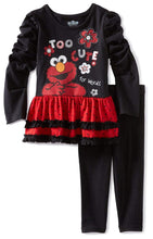 Load image into Gallery viewer, Sesame Street Baby-Girls Infant 2 Pc Elmo Too Cute For Words Legging Set
