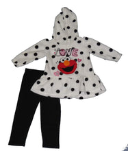 Load image into Gallery viewer, Sesame Street Elmo Baby Girls' Infant and Toddler 2pc Legging Set
