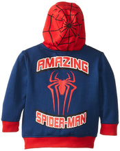 Load image into Gallery viewer, Marvel Boys' Spider-Man Fleece Masked Hoodie
