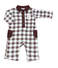 Load image into Gallery viewer, First Hugs Newborn Boys Long Sleeve Coverall Size 0-3Mos
