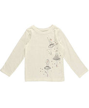 Load image into Gallery viewer, Carter's Little Girls' Long Sleeve Shirt White Ballerina
