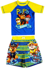 Load image into Gallery viewer, Dreamwave Boys 2 Piece Paw Patrol Rash Guard Set Blue

