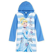 Load image into Gallery viewer, Disney Cinderella Big Girls' Hooded Microfleece Nightgown
