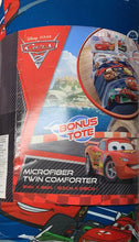 Load image into Gallery viewer, Disney Cars Microfiber Twin Comforter
