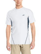 Load image into Gallery viewer, Speedo Men's Fitness UV Protection Rashguard Swim Shirt
