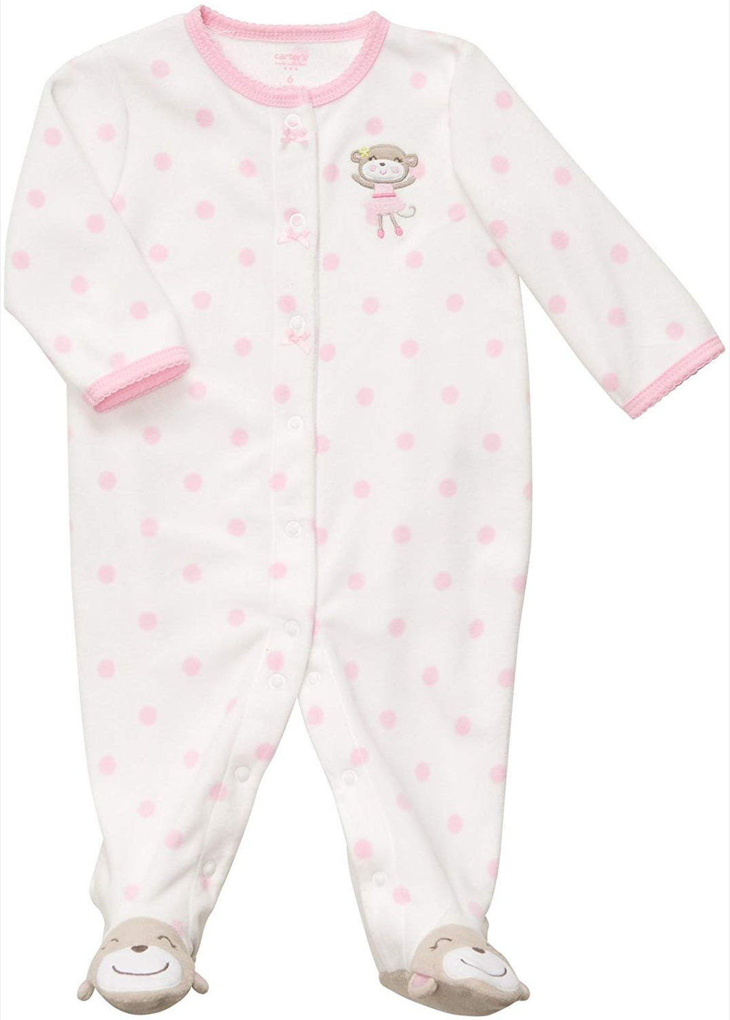 Carter's Baby Girl's Micro Fleece Snap