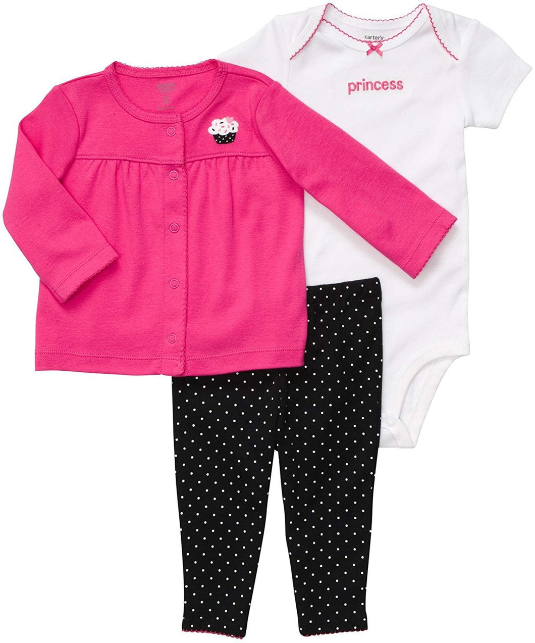 Carter's Baby Girl's 3-Piece Cardigan Set