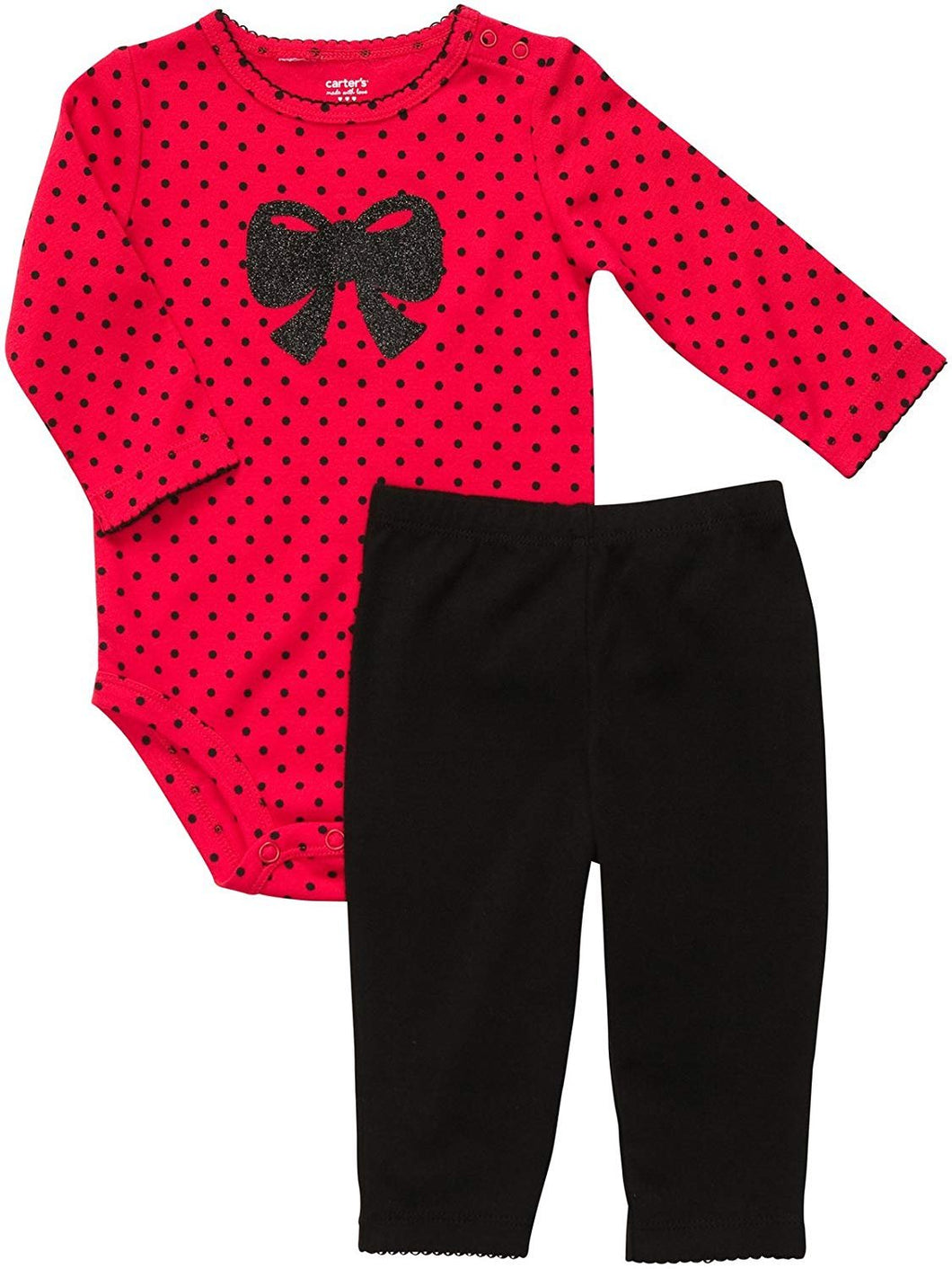 Carter's Baby Girl's Bodysuit & Pant Set