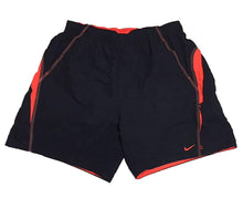 Load image into Gallery viewer, Nike Mens swim trunks bathing suit black NESS4370 water shorts
