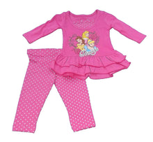 Load image into Gallery viewer, Disney Princess Baby Girls' Infant 2pc Legging Set
