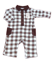 Load image into Gallery viewer, First Hugs Newborn Boys Long Sleeve Coverall Size 0-3Mos
