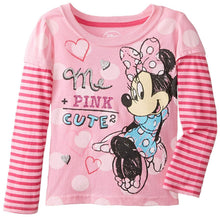 Load image into Gallery viewer, Disney  Girls' Long Sleeve Minnie T-Shirt
