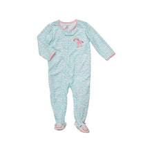 Load image into Gallery viewer, Carter's Little Girls' Toddler Zebra Zip Front Footed Sleeper
