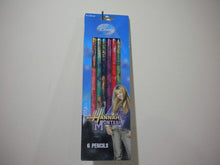 Load image into Gallery viewer, Disney Hannah Montana 6 Pencils With Erasers
