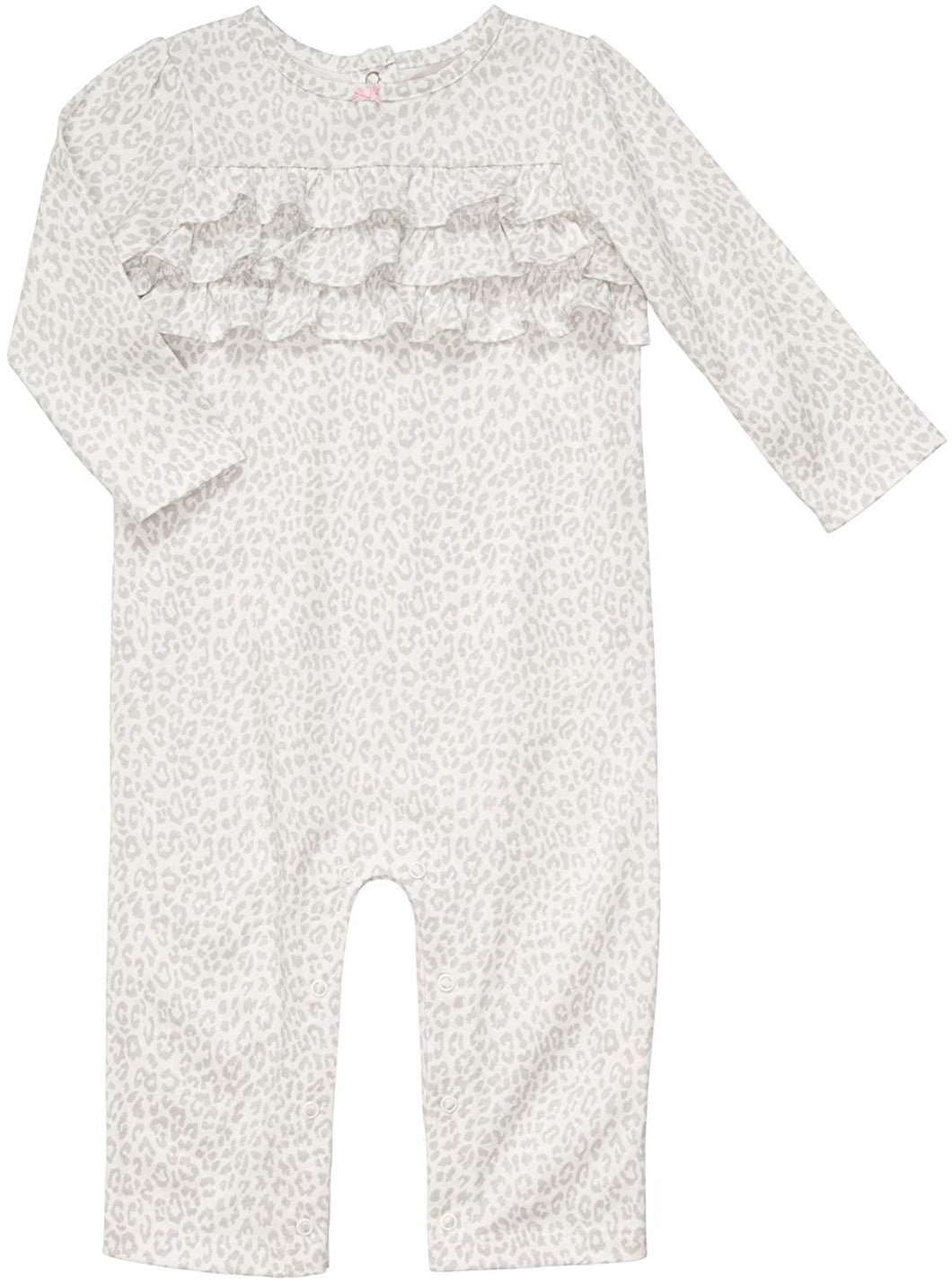 Carter's Baby Girl's Infant Long Sleeve One Piece Coverall - Leopard Print