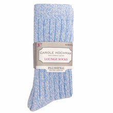 Load image into Gallery viewer, Carole Hochman Ladiesâ€™ 3 Pair Ribbed Lounge Sock
