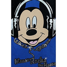 Load image into Gallery viewer, Mickey Mouse Toddler Boys Shirt Mickey Mouse Rocks The House Tee Blue
