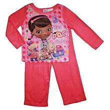 Load image into Gallery viewer, Doc Mcstuffins Baby-Girls Infant Girls 2pc Flannel Pajamas Set
