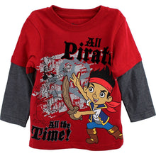 Load image into Gallery viewer, Disney Boys' Jake and The Neverland Pirates Screen-Print T-Shirt
