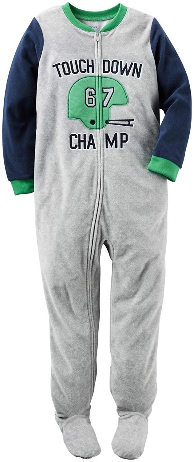 Carter's Baby Boys' 1 Piece Fleece Sleepwear