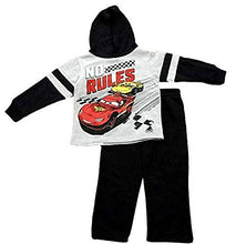 Load image into Gallery viewer, Disney Cars Little Boys' Toddler 2 Piece Fleece Set '' No Rules''
